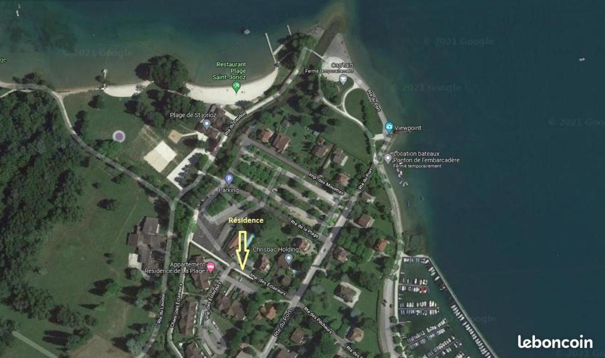 ** Nouveau ** Le Jardin De La Plage - Appartement Avec Exterieur Saint-Jorioz Eksteriør bilde